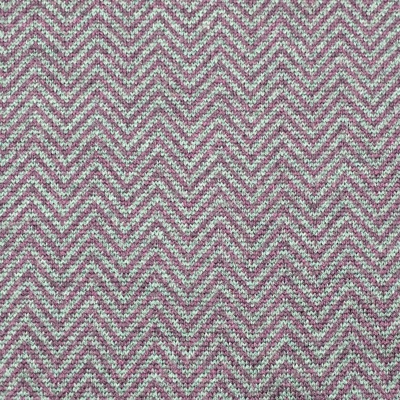 Bonobos Sweater Mens XL Purple Chevron Merino Wool 1/4 Zip Long Sleeve - Picture 4 of 13